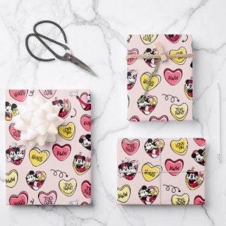 Mickey Mouse & Friends | Valentine Heart Candy  Sheets