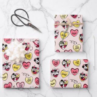 Mickey Mouse & Friends | Valentine Heart Candy  Sheets