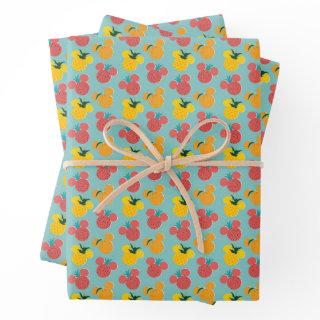Mickey Mouse Fruit Icon Pattern  Sheets