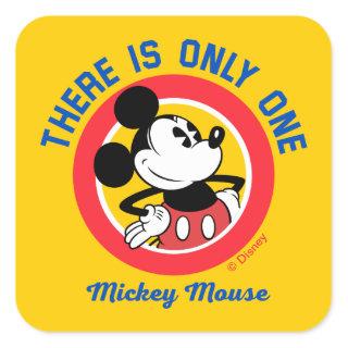 Mickey Mouse | There is Only One Square Sticker