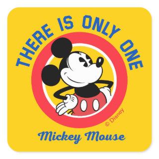 Mickey Mouse | There is Only One Square Sticker