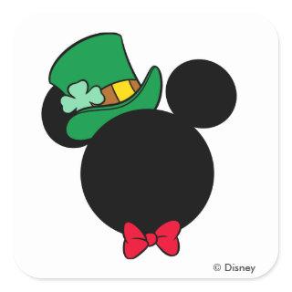 Mickey | St. Patrick's Day Icon Square Sticker