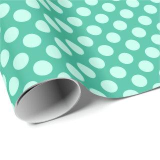 Mid-Century dots - Earth colors, turquoise