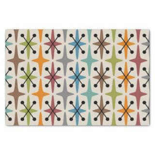 Mid Century Modern Atomic Age Pattern Tissue Paper