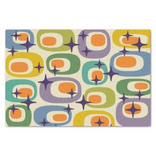 Mid Century Modern Atomic Pattern Tissue Paper