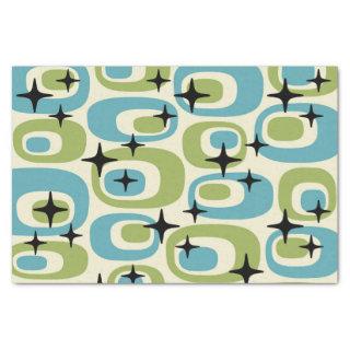 Mid Century Modern Atomic Pattern Tissue Paper