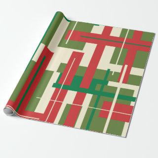 Mid-century Modern Geometric Abstract Christmas