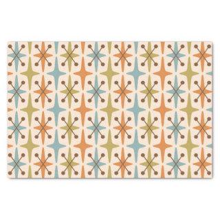Mid Century Modern Starburst Pattern Tissue Paper