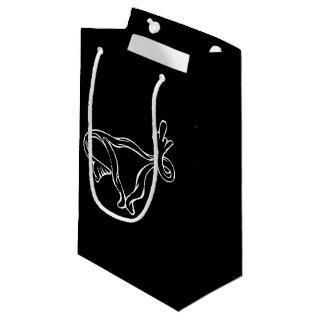 Middle Finger Uterus Pro-choice Small Gift Bag
