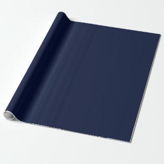 Midnight Navy Blue Solid Color