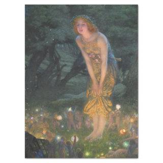 Midsummer Eve Edward Robert Hughes Decoupage Tissue Paper