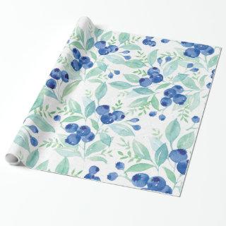 Midsummer Rustic Blueberry Berry Summer  Pattern