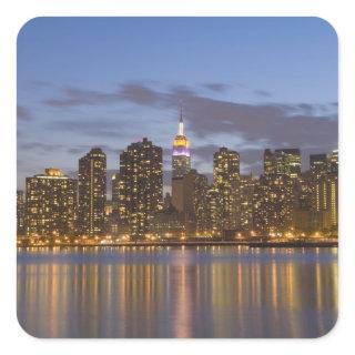 Midtown Manhattan Square Sticker