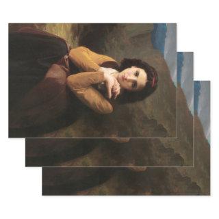 Mignon Innocence of Adolescent Girl, Bouguereau   Sheets