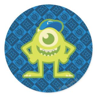 Mike 1 classic round sticker
