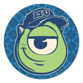 Mike 4 classic round sticker
