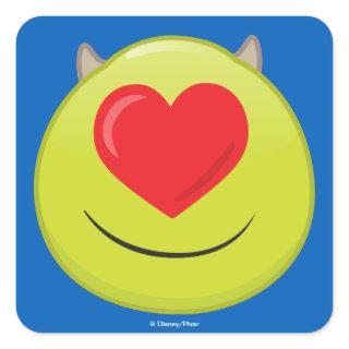 Mike Emoji Square Sticker