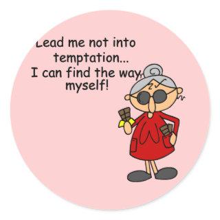 Mildred Temptation T-shirts and Gifts Classic Round Sticker