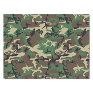 Military Camouflage Tissue Paper