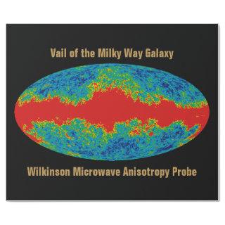 Milky Way Galaxy Veil Over WMAP Universe