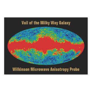 Milky Way Galaxy Veil Over WMAP Universe    Sheets