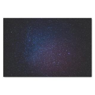 Milky Way stars night sky Tissue Paper