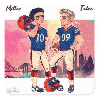 Miller and Talon Sticker