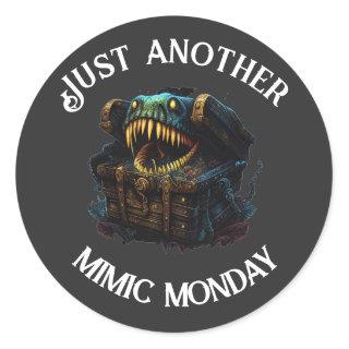 Mimic Monday Gaming RPG Sticker