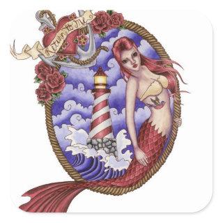 Mina - Tattoo Mermaid Sticker