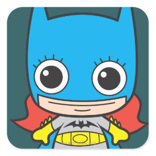 Mini Batgirl Square Sticker
