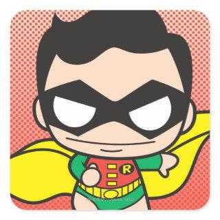 Mini Robin Square Sticker