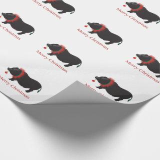 Miniature Pig Merry Christmas Design