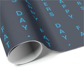 Minimal Customizable Blue FATHERS DAY