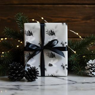 Minimal Festive Cedar Leaf Pine Needles & Pinecone