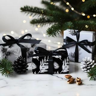 Minimal Festive Cedar Leaf Pine Needles & Pinecone  Sheets