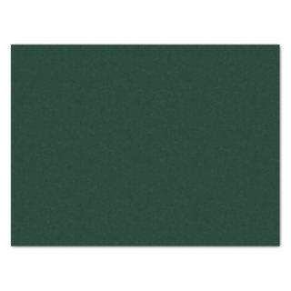 Minimalist dark pine green solid plain elegant  tissue paper