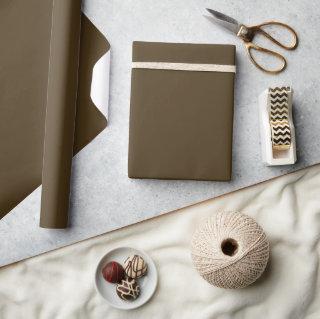 Minimalist Elegant Chic Solid Coffee Brown Plain