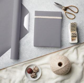 Minimalist Elegant Chic Solid Fossil Grey Plain