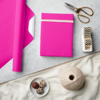 Minimalist Elegant Solid Neon Pink Plain