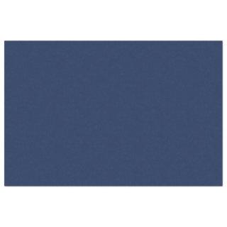Minimalist Navy Blue  Plain Solid Color   Tissue Paper