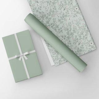 Minimalist Sage Green Plain Solid Color