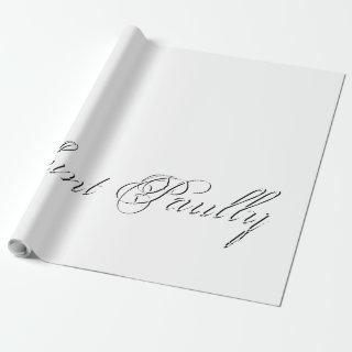 Minimalist Script Lovely 3d Monogram