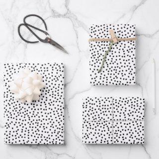 Minimalist Spots Simple Modern Cute Dalmatian  Sheets
