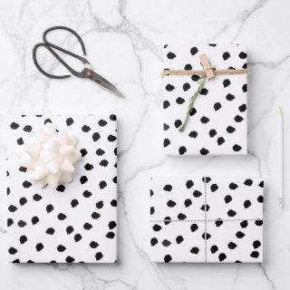 Minimalist Spots Simple Modern Cute Dalmatian  Sheets