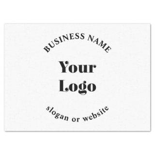 Minimalistic Retro-Modern Template for Your Logo Tissue Paper
