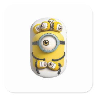 Minions Square Sticker