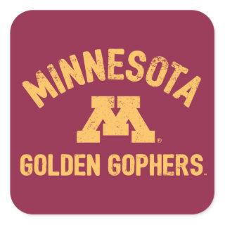Minnesota | Golden Gophers 3 Square Sticker