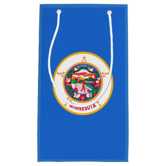 Minnesota State Flag Design Small Gift Bag
