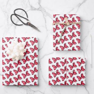 Minnie Mouse Bow Birthday Pattern   Sheets