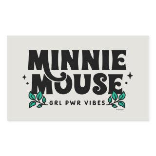 Minnie Mouse | GRL Power Vibes Rectangular Sticker